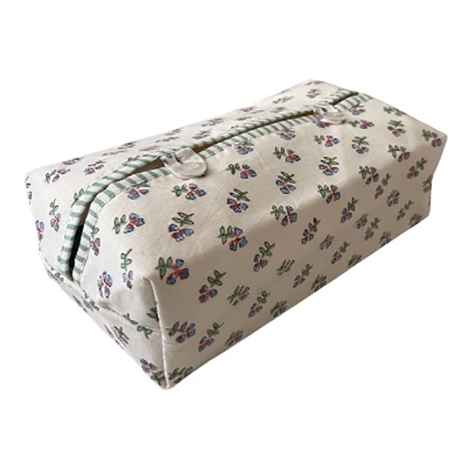 Multi Ditsy Fabric Tissue Box Cover