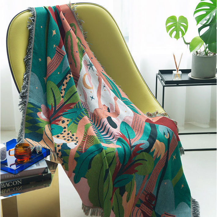 Gaia Cotton Throw