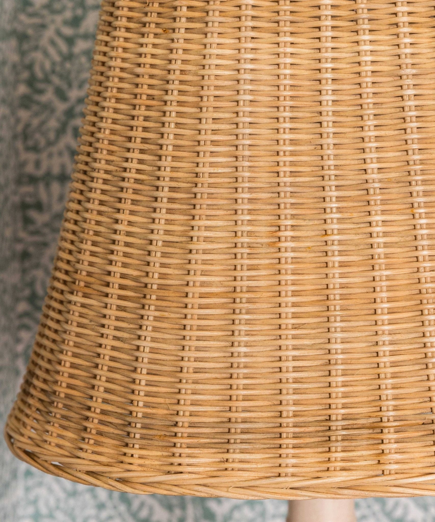 Retro Rattan Lampshade