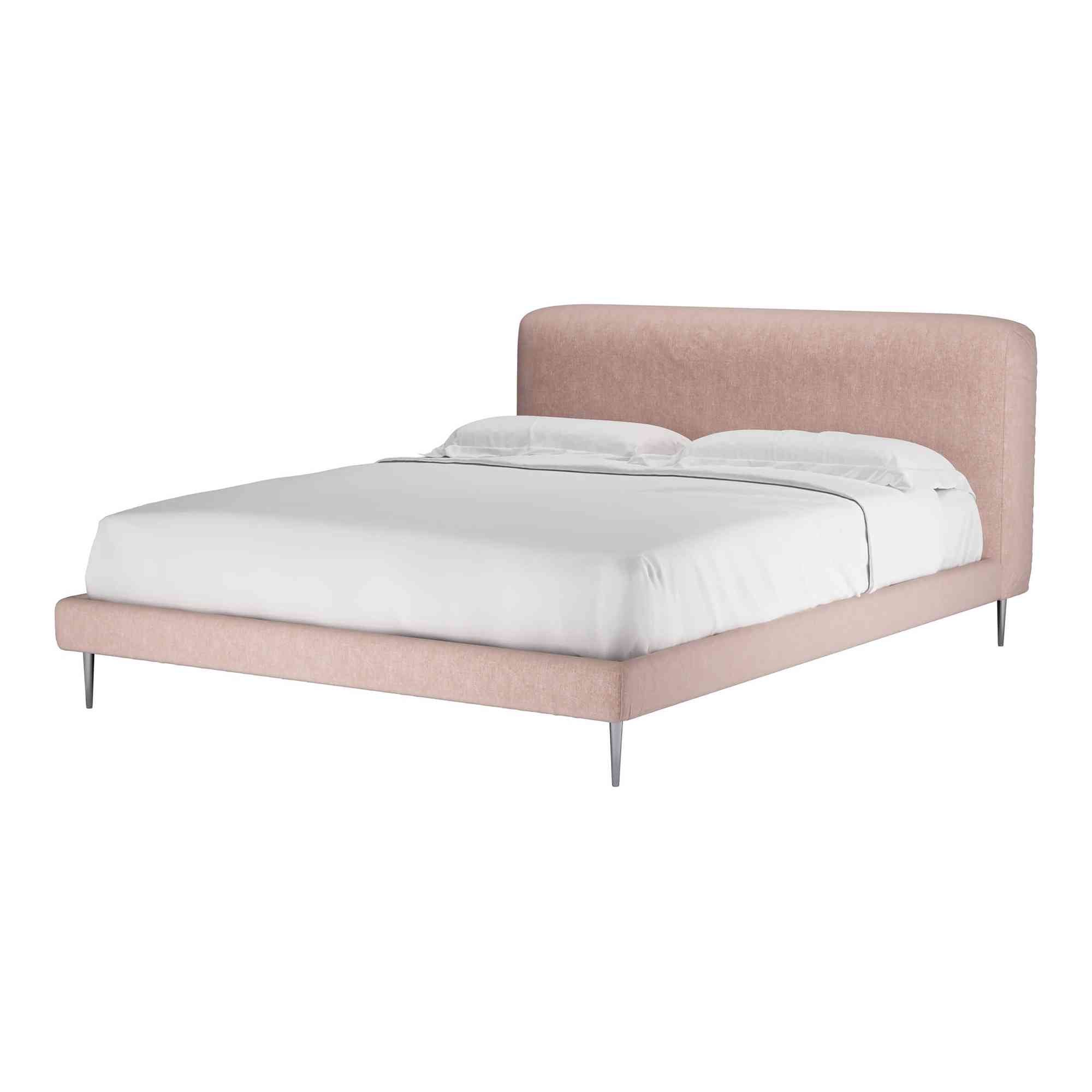 Lucy Pavilion Pink Brushstroke Bed - King Size