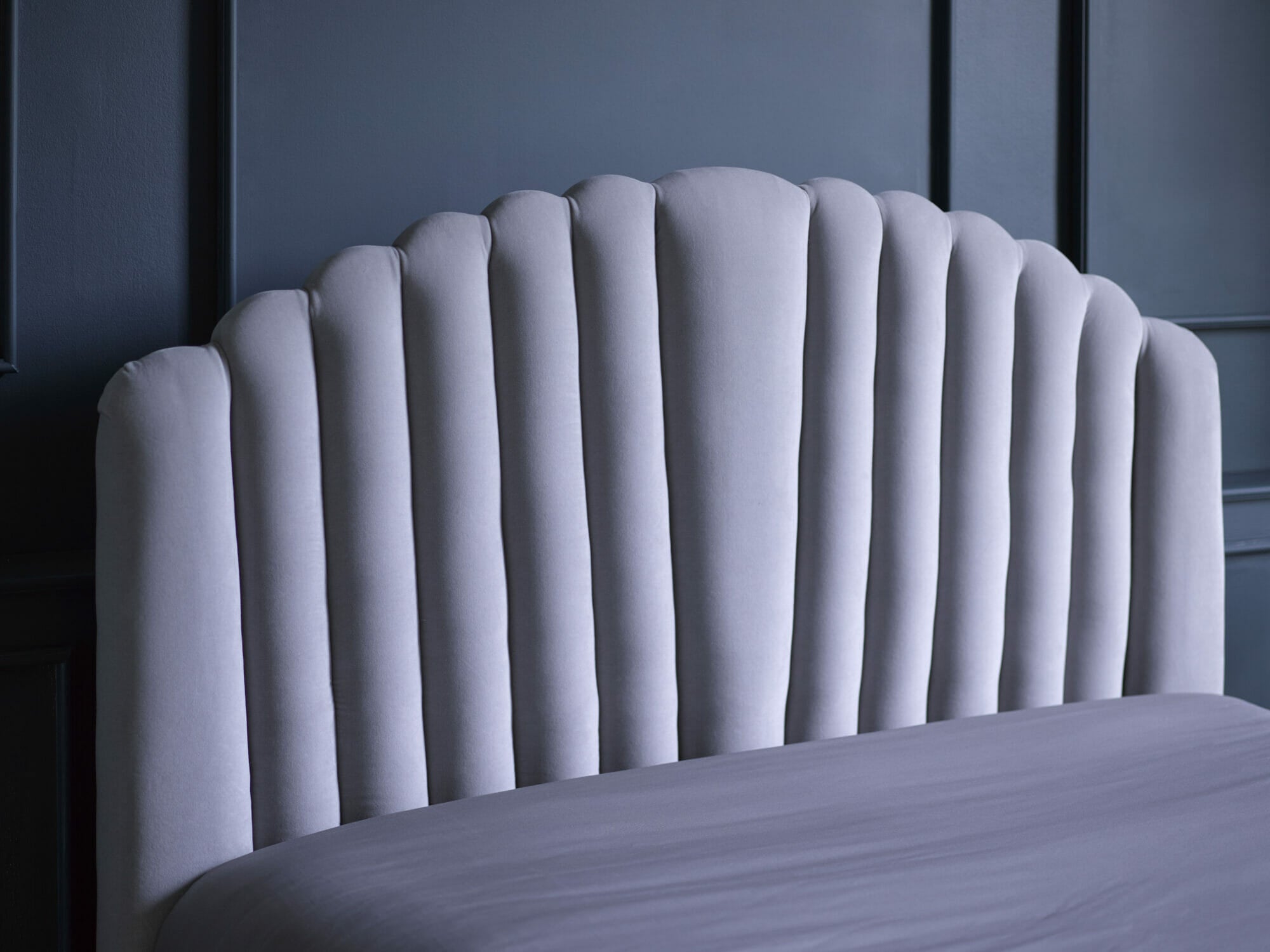 Bella Brushed Linen Cotton Bed - King Size