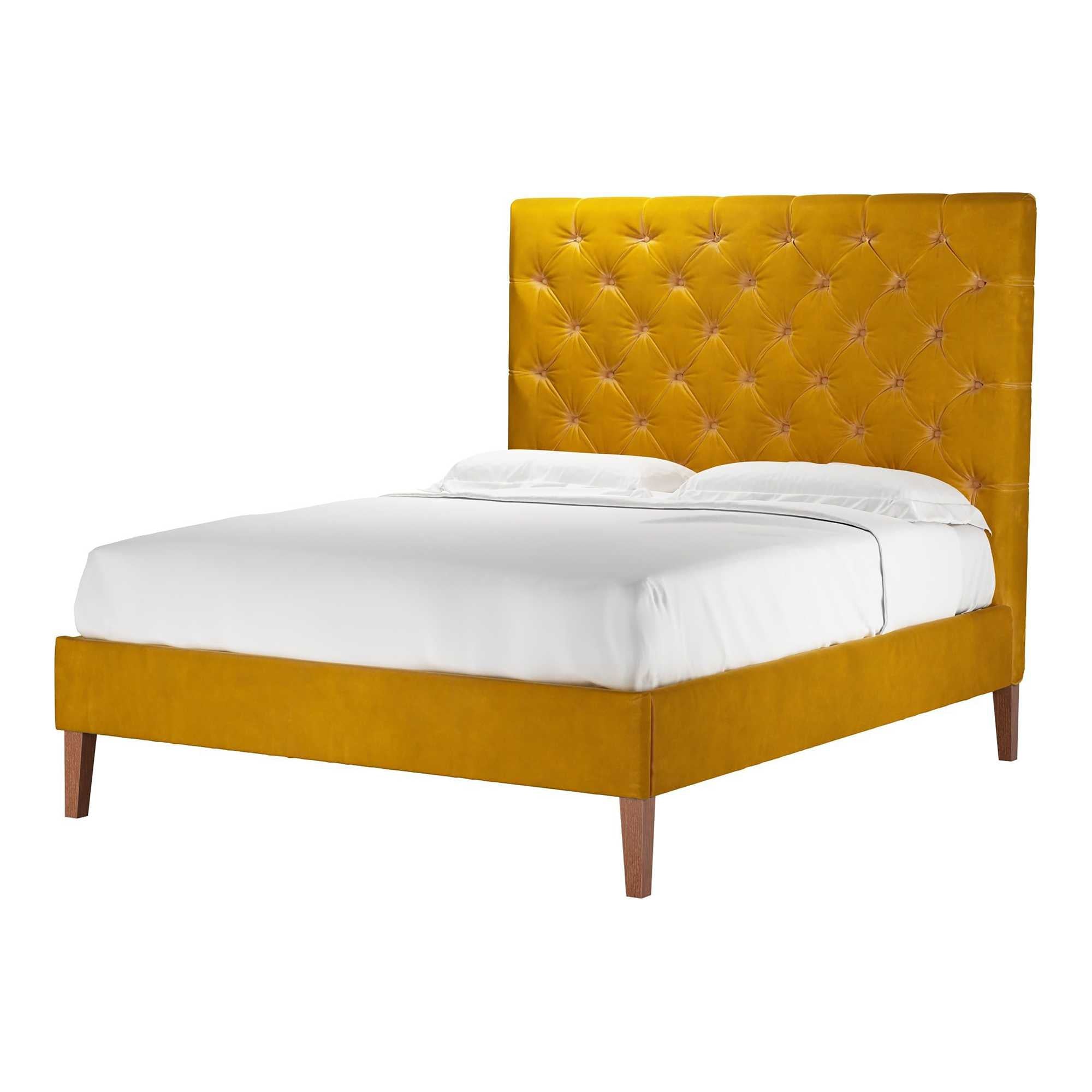 Rosalie Smart Velvet Bed - King Size
