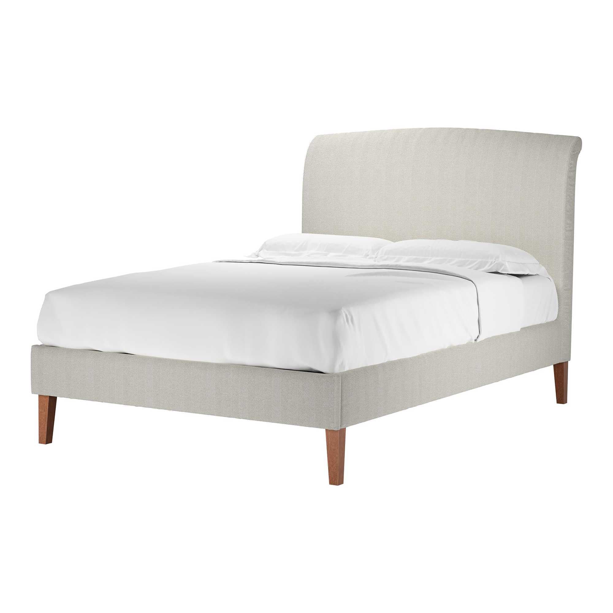 Thea Clay House Herringbone Weave Bed - Double Size
