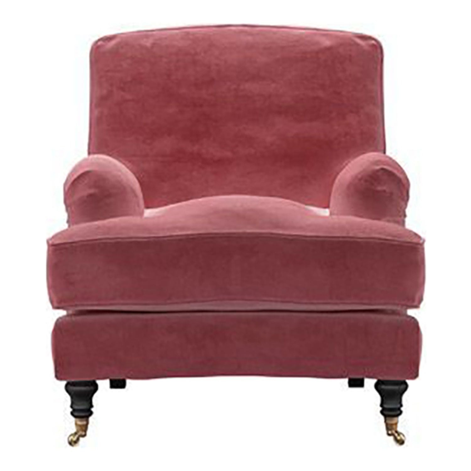 Bluebell Cotton Matt Velvet Armchair
