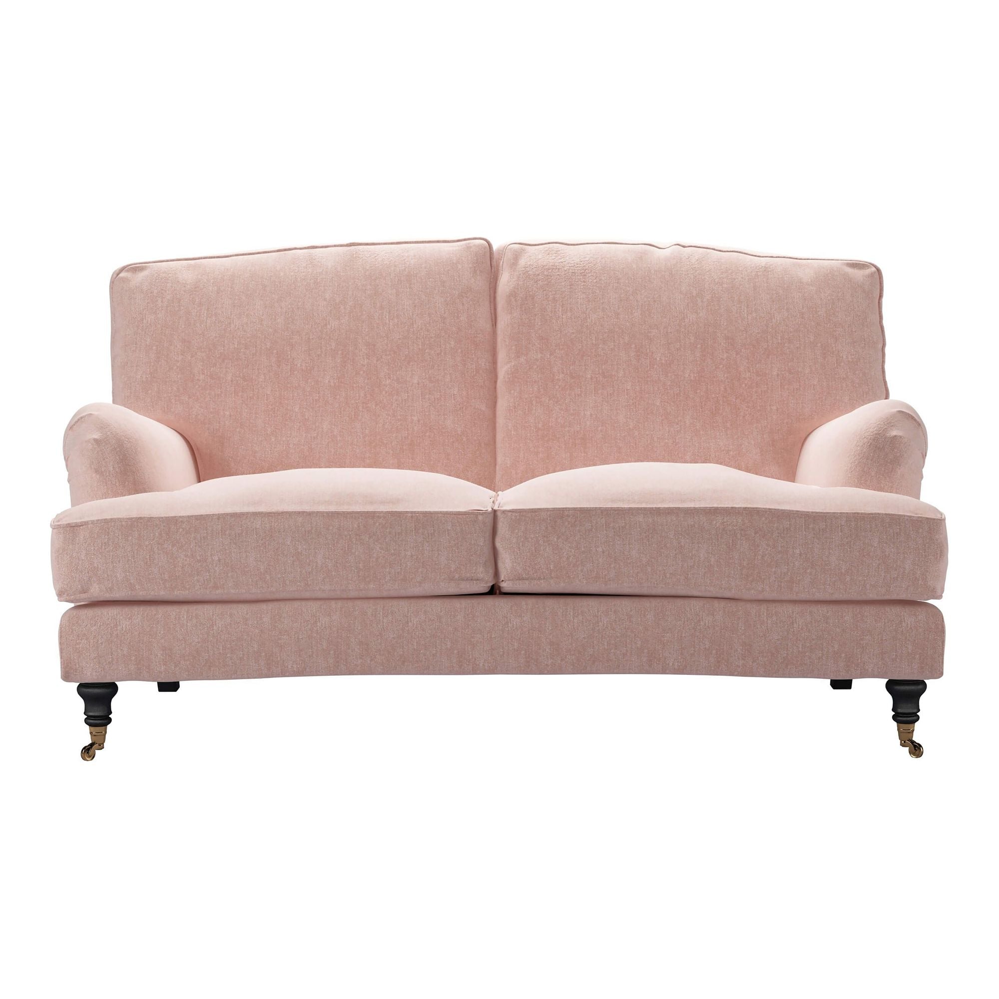 Bluebell Pavilion Pink Brushstroke Sofa - 2 Seater