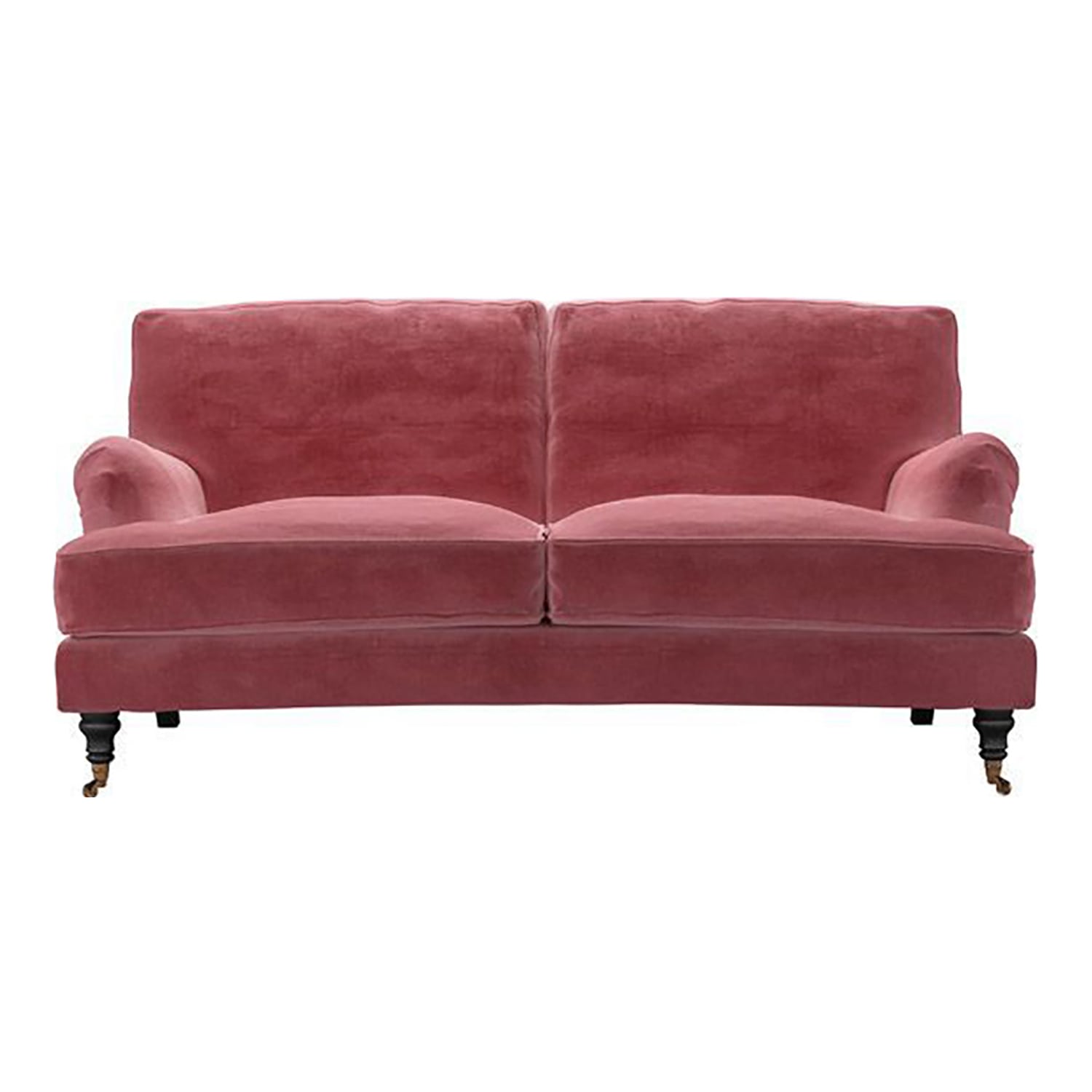 Bluebell Cotton Matt Velvet Sofa - 2.5 Seater