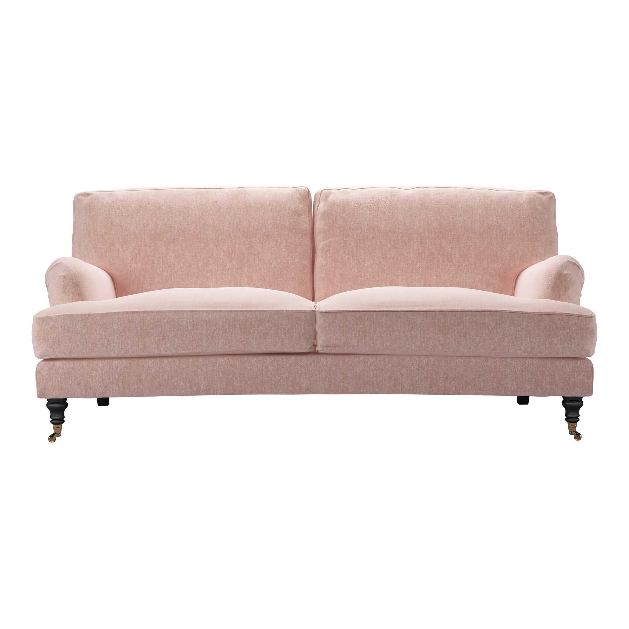 Bluebell Pavilion Pink Brushstroke Sofa - 3 Seater