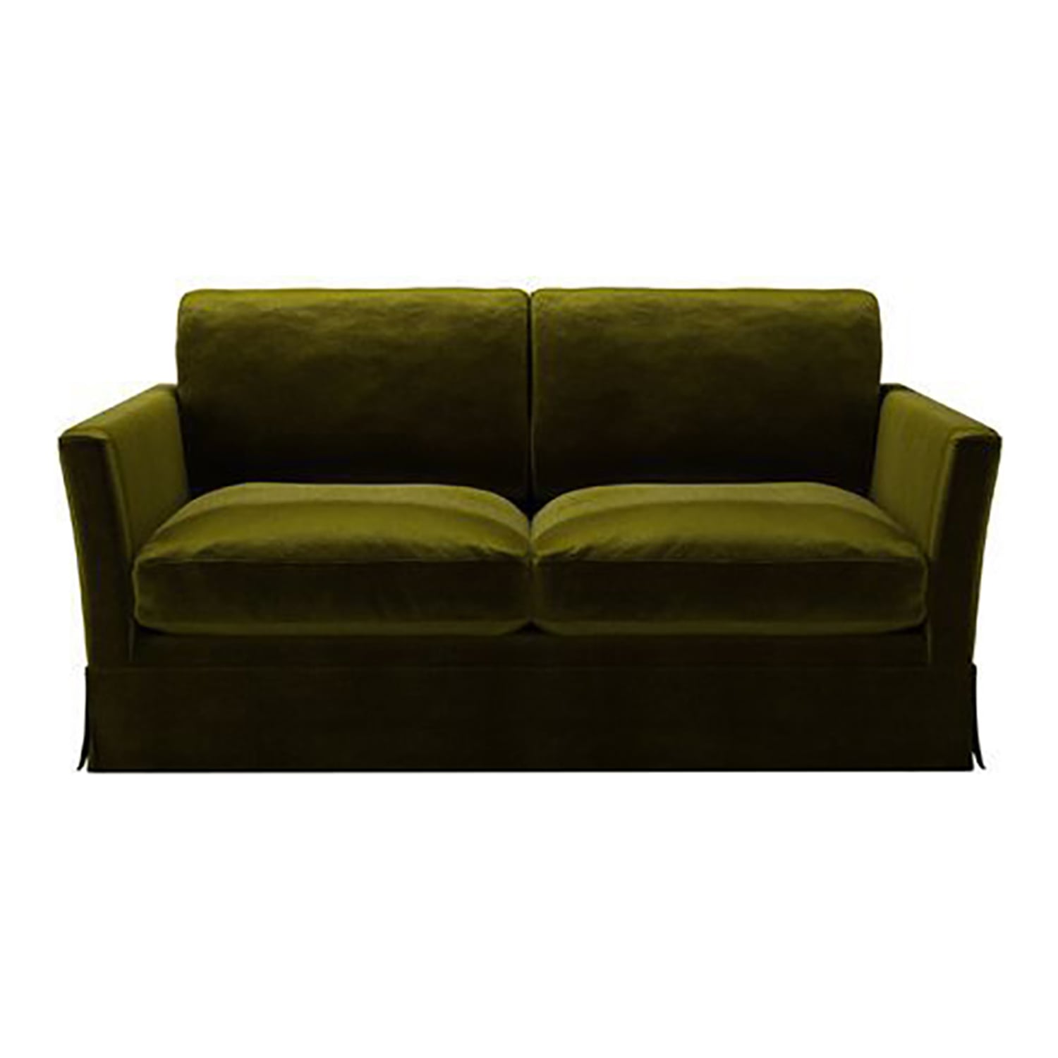 Otto Cotton Matt Velvet Sofa - 2 Seater